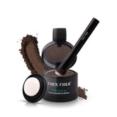 Thick Fiber Root Touch Up Powder compact close-up for fast gray root coverage.