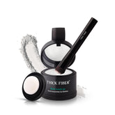 THICK FIBER Root Touch Up Powder compact for quick coverage during busy mornings.