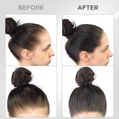 THICK FIBER Root Touch Up Powder puff enables quick touch-ups.