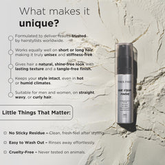 Thick Fiber root-volume-boost close-up shows root lift and added texture.