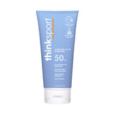 Thinksport sunscreen bottle 6oz for reliable UV protection during outdoor activities.