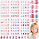 Thrilez 144 Pcs kids nails set packaging shows value and variety for quick nail art