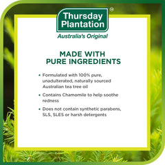 Thursday Plantation aceite de Tea Tree puro, ingrediente natural para cuidado de la piel.