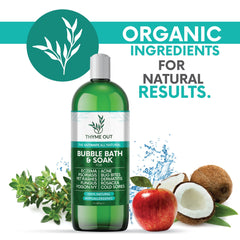 Thyme Out colloidal oatmeal ingredient highlight for comfortable baths