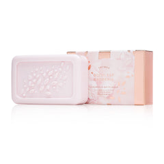 Thymes Goldleaf Gardenia bath soap with rich lather for soft skin