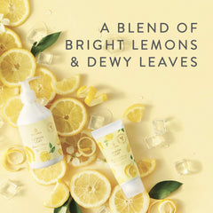 Thymes Hand Wash lemon leaf fragrance highlights refreshing citrus notes for a bright ritual.