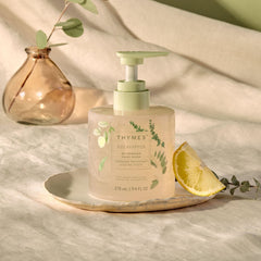 Thymes Nourishing Hand Wash pump close-up for an easy cleansing ritual
