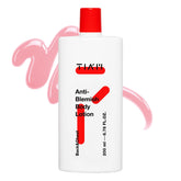 TIA'M Anti-Blemish Body Lotion back acne image for clearer-looking back skin.