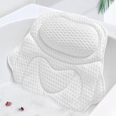 TIANFU bath pillow headrest provides cushioned neck support for relaxing soaks.