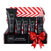 Tiege Hanley Advanced Routine face wash bottle closeup for refreshed, clean skin