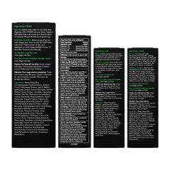 Tiege Hanley exfoliating scrub bottle helps remove dead skin for smoother texture.
