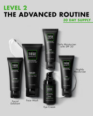 Tiege Hanley exfoliating scrub beads closeup for smoother texture
