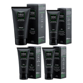 Tiege Hanley face wash 90-day bottle cleanses and hydrates for a refreshed, balanced morning routine.
