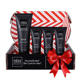 Tiege Hanley Level 1 face wash bottle showing daily cleanse for clear, balanced skin.