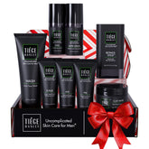 Tiege Hanley Level 5 Face Wash pump cleanses gently, prepping skin for the day