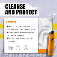 TIGI Bed Head Colour Goddess conditioner bottle and packaging highlighting premium formula.