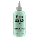 TIGI Bed Head Control Freak serum bottle delivers frizz control and shine.