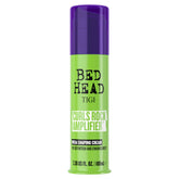 TIGI Bed Head Curls Rock Amplifier Cream pump for defined, bouncy curls without crunch.