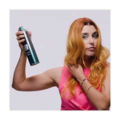 TIGI Bed Head Hard Head bottle back label detailing hold technology