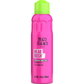 TIGI Bed Head Headrush spray bottle ready for a glossy shine boost.