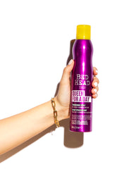 TIGI Bed Head Queen For A Day root lift shot emphasizes lifted roots and shape