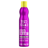 TIGI Bed Head Queen For A Day volume spray bottle boosts thickness and lift