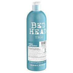 TIGI Bed Head Recovery Conditioner bottle with pump for easy, even distribution and shine.