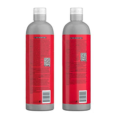 TIGI Bed Head Resurrection Conditioner application on mid-lengths provides moisture and detangling.