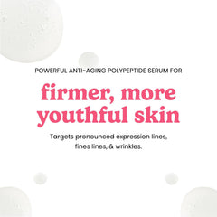 Label detail on Timeless Skin Care Matrixyl Synthe’6 Serum packaging