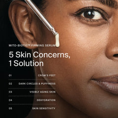 Timeline Mito-Biotic serum applicator pump setup ready for daily lifting and brightening routine