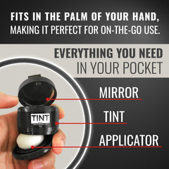Tint hair color powder for thinning hair compact palette supports quick roots refresh.