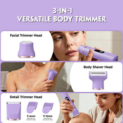 Tiovara bikini trimmer long-hair head detail for precise bikini line trimming