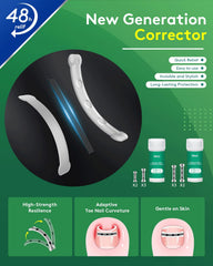 TIPISO 5th-gen tension patch in action for nail reshaping