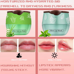TIRDET lip balm stick applicator image demonstrates easy day-to-night lip care.