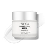 TIRTIR Ceramic Cream Light bottle closeup for easy daily hydration