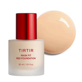 TIRTIR Mask Fit Red Foundation application shows smooth, breathable coverage for daily wear.