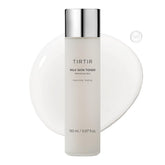 TIRTIR Milk Skin Rice Toner bottle for deep hydration and refreshed skin.