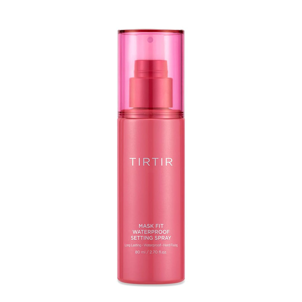 TIRTIR Waterproof Setting Spray bottle-top image showing secure, long-lasting makeup protection.
