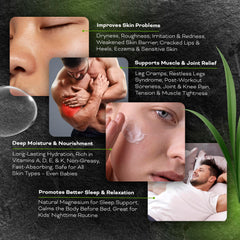 Titan Tallow calendula extract emphasizes gentle redness reduction and irritated skin relief.