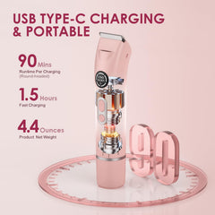 TJJFMM bikini trimmer nose head for discreet nose hair care