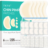 TKTK chin patches collage showing 265 patches for versatile coverage.