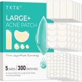 TKTK large pimple patch on face 60x20mm absorbs fluids and helps zits heal discreetly.