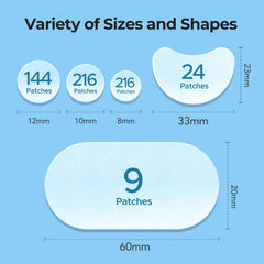 TKTK pimple patches 10mm spot ideal for mid-sized blemishes on face