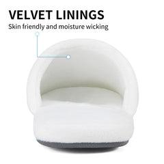 Tlizzz7 non-slip rubber sole slippers provide stable footing on floors
