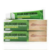 Tobcharm Advanced Keloid Scar Gel bottle for daily smoothing of keloid scars.