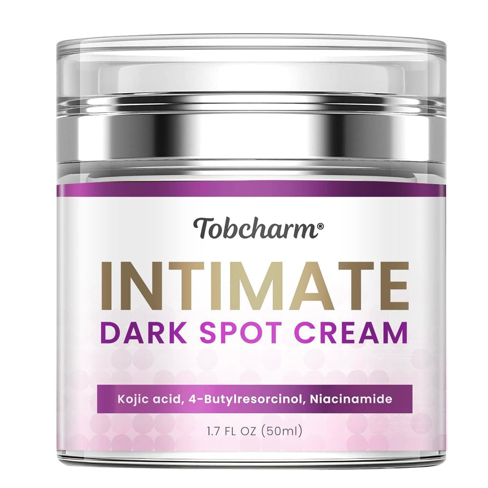 Tobcharm skin bleaching cream intimate-area tube for gentle brightening and even tone.