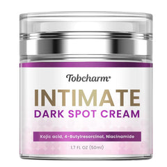 Tobcharm skin bleaching cream intimate-area tube for gentle brightening and even tone.