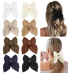 Tobeffect hair bows collection nude-tone mix for versatile daily styling.