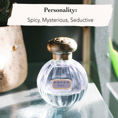 Tocca Colette bergamot-scent, brightening morning routines.