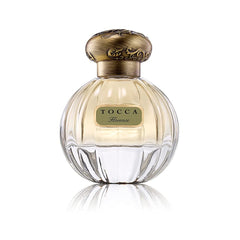 TOCCA Florence bottle with 1920s cut-glass design, ideal for gifting.